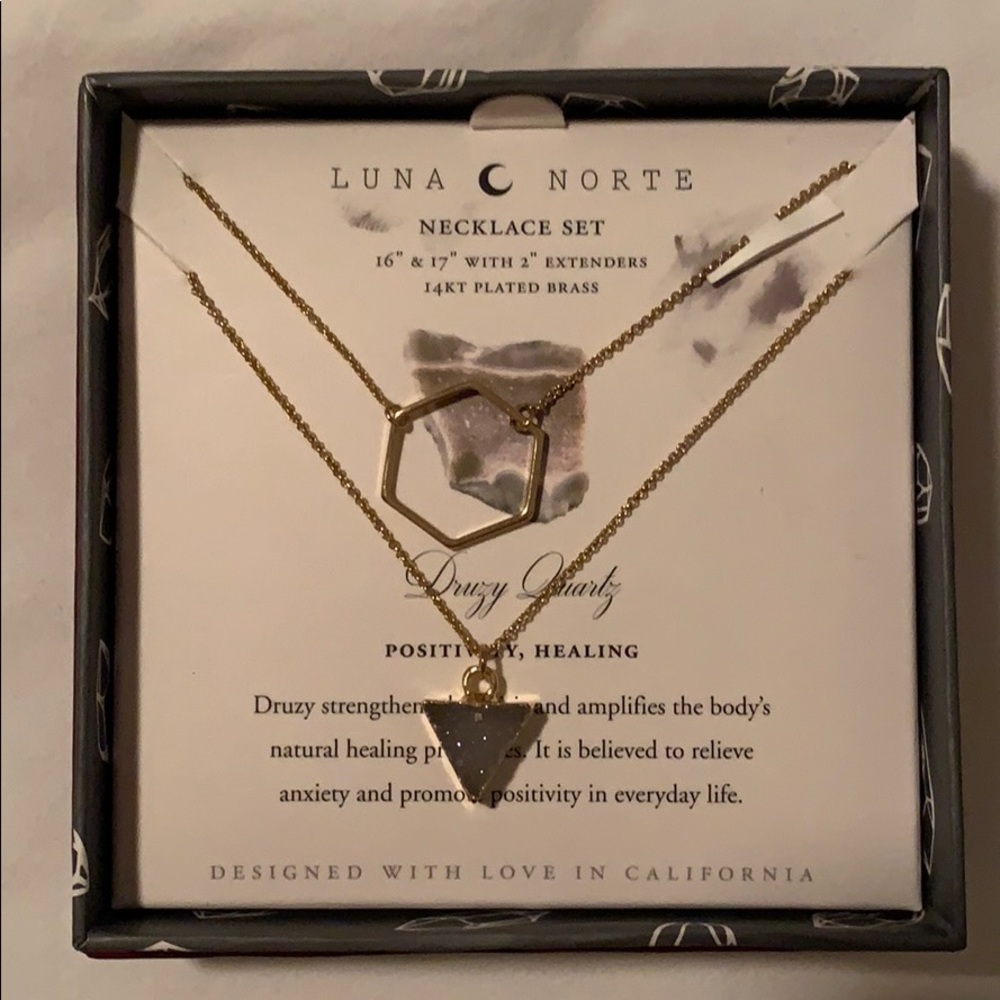 Luna Norte Gold Necklaces